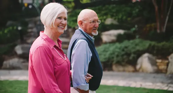 Osprey Village Amelia Island FL | Lifestyle Couple Walking 02