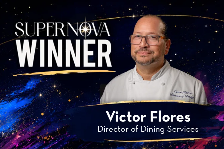 2026 Director of Dining Services Supernova Award: Victor Flores